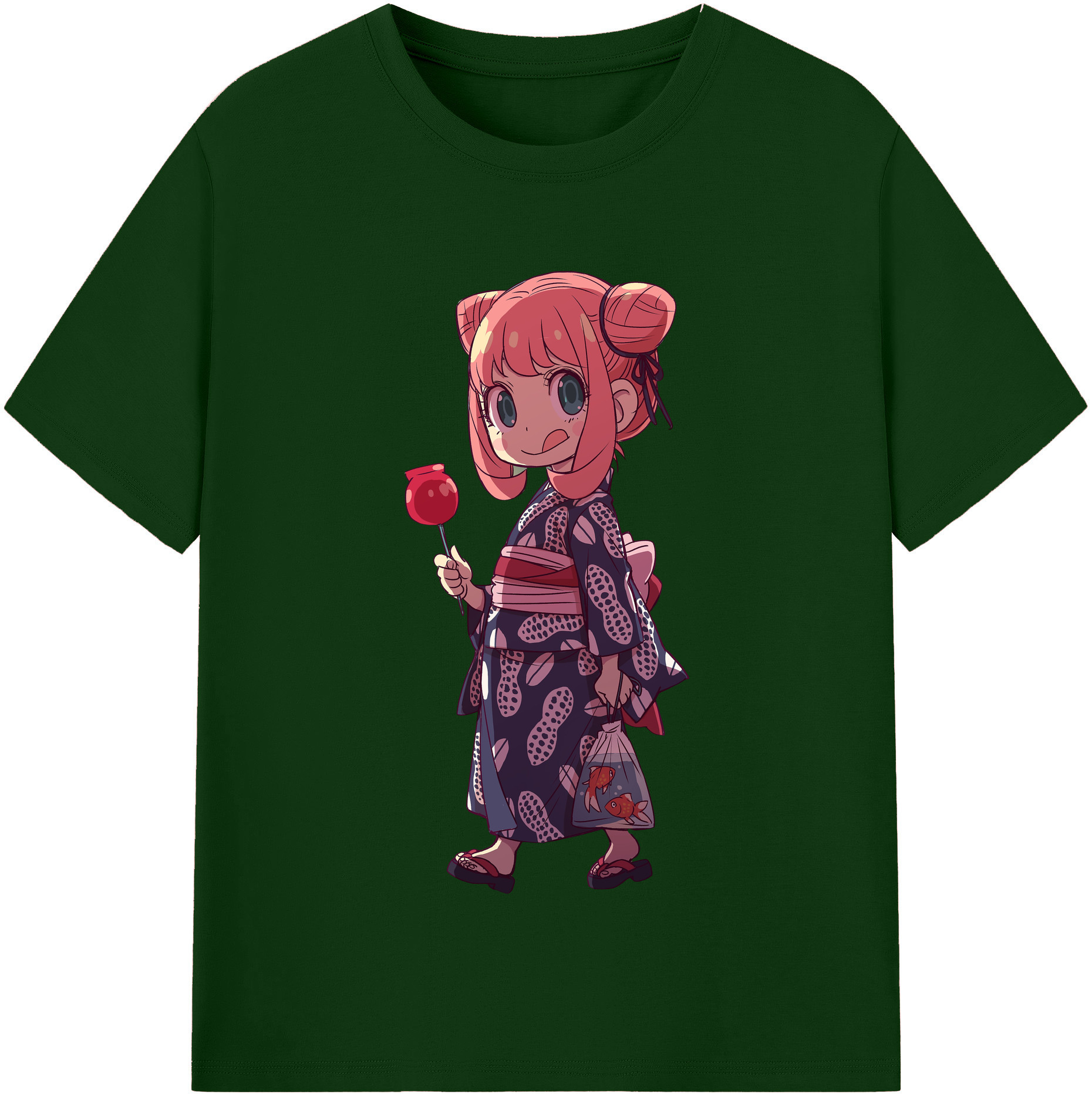 （画像用） SPY×FAMILY间谍家家酒 綿100％半袖Tシャツ（フロントプリント）